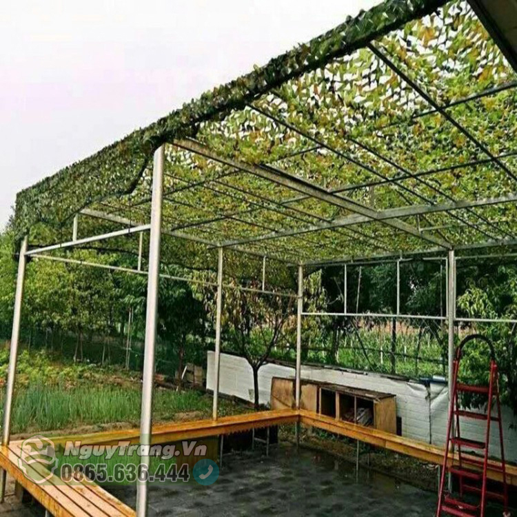 Lưới che nắng trồng cây trên sân thượng không chỉ bảo vệ các loại cây của bạn khỏi ánh nắng mặt trời gay gắt mà còn giúp tạo nên không gian xanh mát như vườn rau. Để biết thêm chi tiết, hãy đón xem hình ảnh giới thiệu về lưới che này ngay nhé!