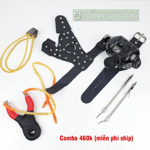 Bộ ná cao su săn cá ná thun dây dẹt trọn bộ 200k - Ảnh 5