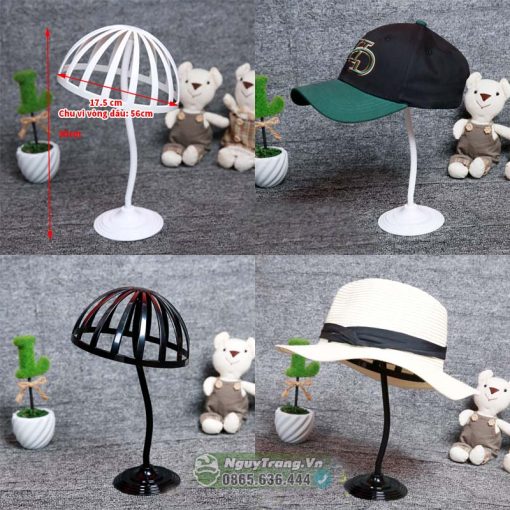 Kệ treo mũ người lớn - Kệ trưng bày mũ nón tại cửa hàng, shop - Ảnh 4