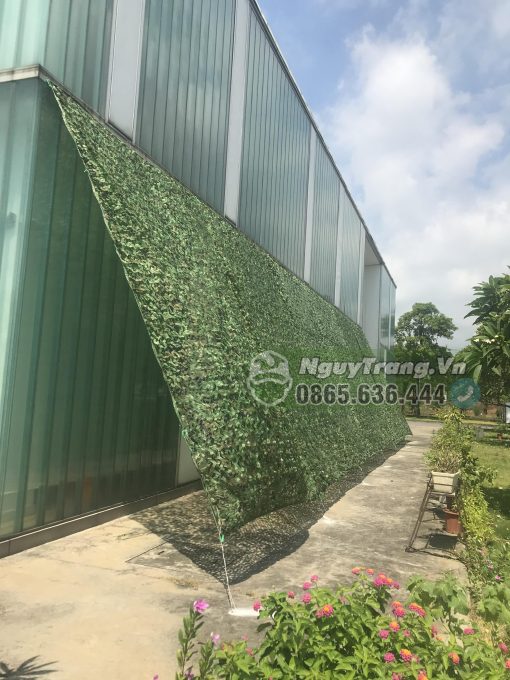 Lưới nguỵ trang rằn ri xanh lính thuỷ (lính biển) da trời camo cao cấp trang trí bể bơi - Ảnh 6