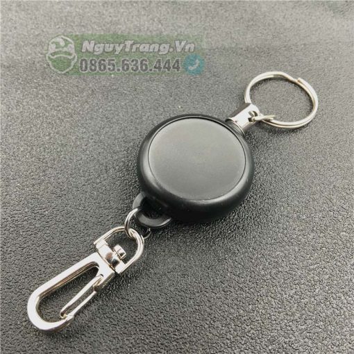 Móc treo chìa khóa dây cáp rút 60cm chống mất chìa khóa - Ảnh 4